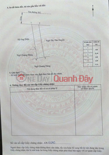 Property Search Vietnam | OneDay | Nhà ở | Niêm yết bán | Mặt đường 362 Minh Tân 113,2m² trục lớn 30m – hàng hiếm kinh doanh ZALO 0567 222 555