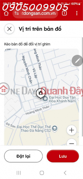 Private house for sale 91.4m2, price 2.3 billion in Hoa Khanh Nam, Lien Chieu, Da Nang Sales Listings