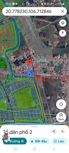 2.1 billion 97.6m2 Near Vinhomes Duong Kinh Zalo 0567222555 | Vietnam, Sales | đ 2.1 Billion