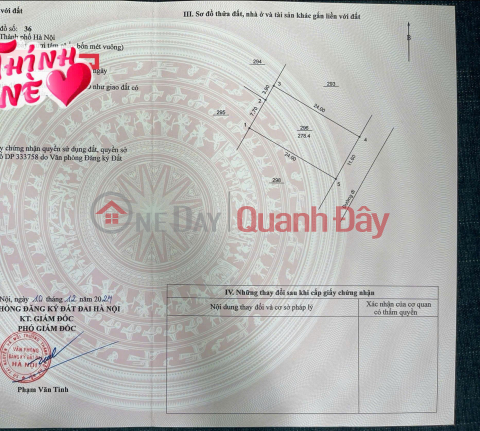 INVEST TODAY, OPPORTUNITY TO INCREASE REAL ESTATE PRICES TOMORROW IN THE LARGEST SATELLITE CENTER IN HANOI - BEAUTIFUL LAND LOT WITH EXTREME VIEW _0