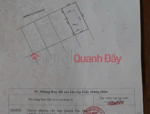 FIELD VILLA FOR SALE – FRONTAGE OF HUNG VUONG – HOA LONG WARD, BA RIA – 200M² – PRICE 7.6 BILLION _0