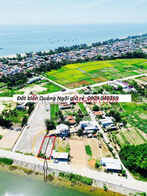 Bán 238m2 View Trực Diện Sông Vệ Đức Lợi Mộ Đức, 100m2 thổ cư giá 1.5 tỷ _0
