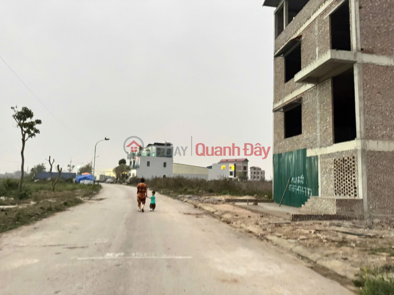 Land for sale with 3-storey house in Chi Dong Urban Area, Me Linh - Red Book ready Sales Listings