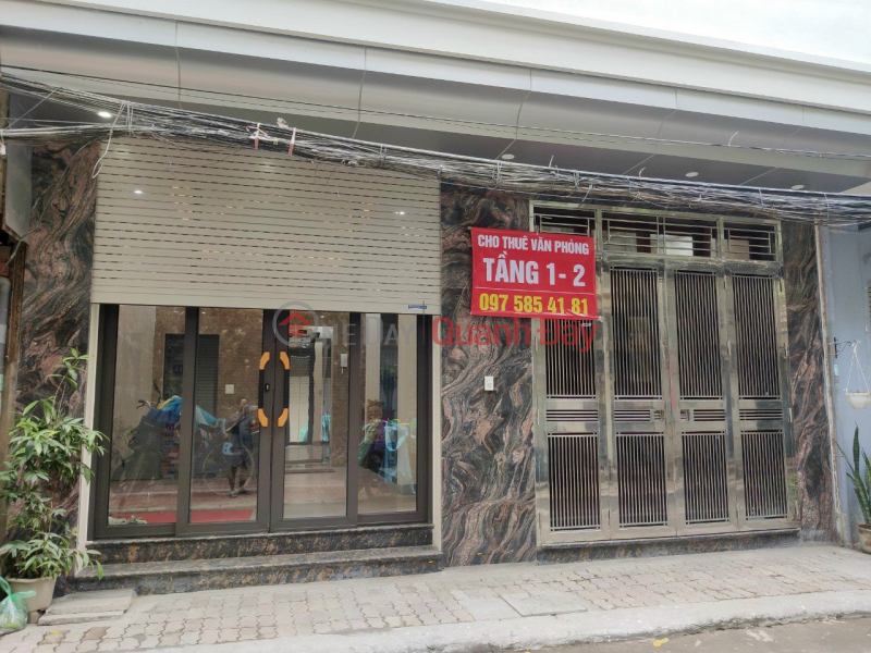 Property Search Vietnam | OneDay | Văn phòng / Bất động sản Thương mại, Niêm yết cho thuê, Văn phòng Tô Vĩnh Diện, Hà Nội: Tầng 1+2, 110m/2 sàn, mặt tiền 7m