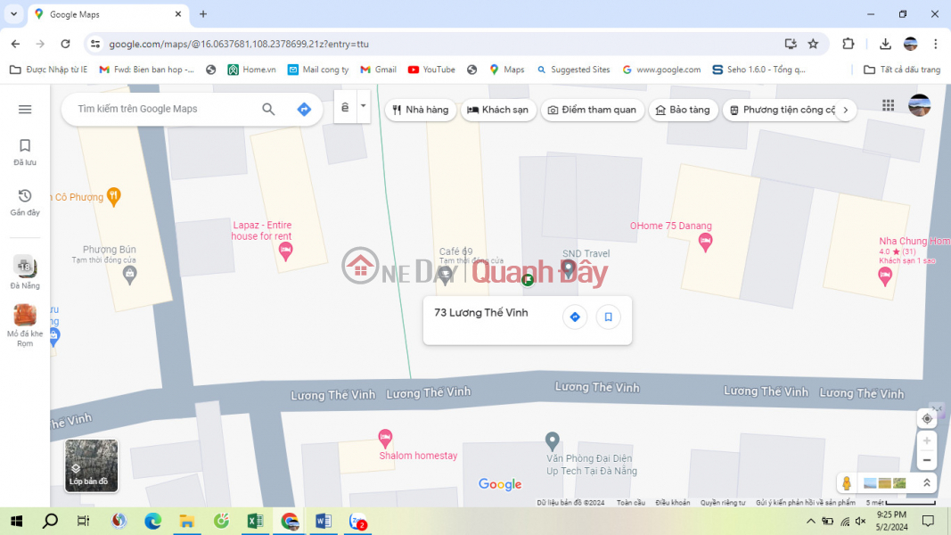 Property Search Vietnam | OneDay | Residential, Sales Listings, SON TRA DISTRICT CENTER, 124 M2 LAND LOT, ENOUGH TO BUILD KS, APARTMENTS FOR RENT. SELLING LAND AND GIVING A HOUSE C4. PRICE 6 BILLION. LH