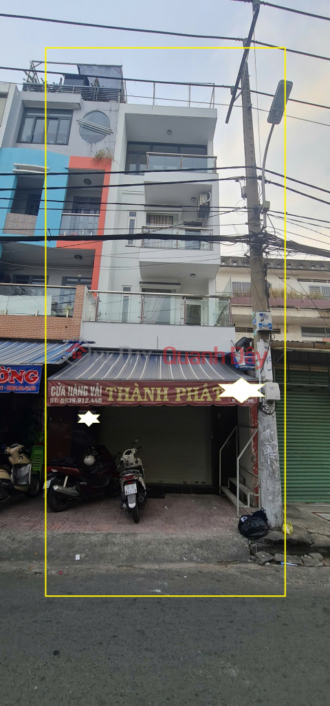 House for rent on Phu Tho Hoa Street, 68m2, 3 floors - EXTREMELY BUSY _0