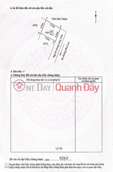 ĐẦU TƯ LÀ SINH LỜI - ĐẤT CHÍNH CHỦ Gần Chợ Phù Lưu, Phường Tràng Minh, Quận Kiến An, Hải Phòng Niêm yết bán