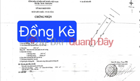 Land for sale on Dong Ke Street - a prime business location. _0