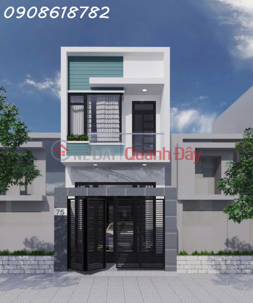 BÁN NHÀ 1 TRỆT 1 LẦU (hướng Đông Bắc)– HẺM Ô TÔ TỚI TẬN NHÀ Niêm yết bán