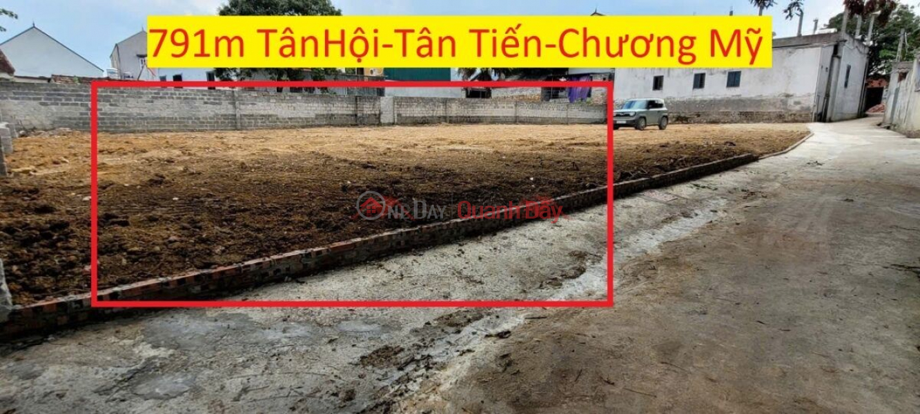OWNER SELLS 791M2 LAND LOT IN TAN TIEN-CHUONG MY-HANOI Sales Listings