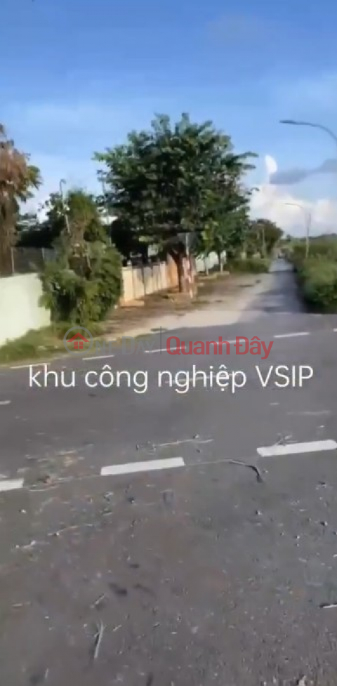 OWNER selling a beautiful plot of land - Good price - Prime location near the new VSIP industrial park that is about to start construction. _0