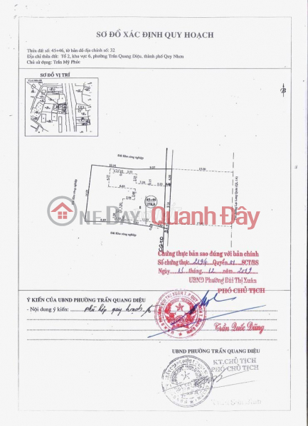 Property Search Vietnam | OneDay | Residential | Sales Listings | Owner Needs to Sell Real Estate with 14m frontage on National Highway 1A, Lac Long Quan Street, Quy Nhon City.