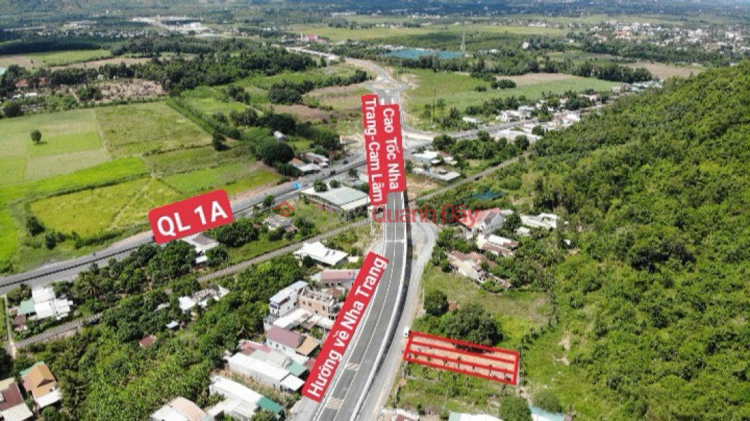 The owner offers to sell a prime plot of land, Provincial Road 3 - Cam Lam. Shockingly reduced price!, Vietnam | Sales đ 1.01 Billion