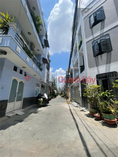 House for sale 4x14m, 4 floors - 6m alley Tan Huong, near Tan Huong market, Tan Phu -- only 7.6 billion _0