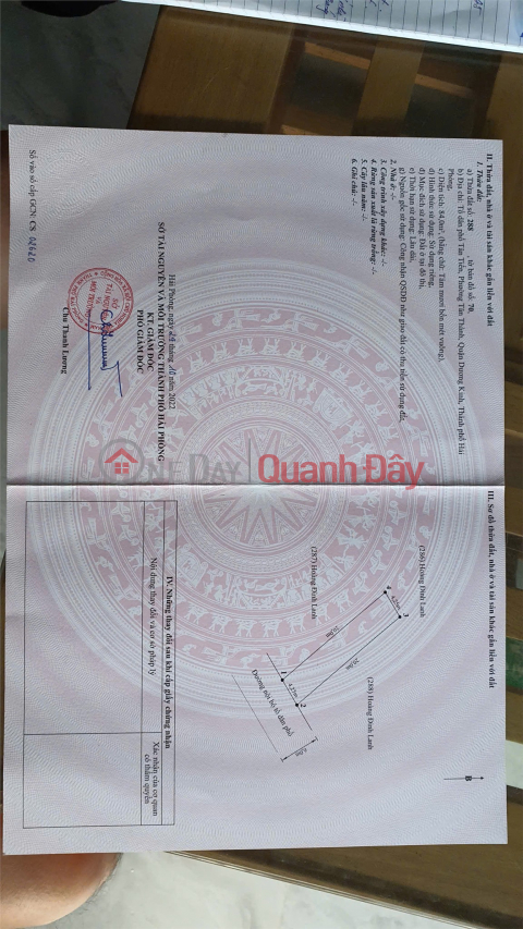 2.2 Billion VND - Beautiful Land Plot with 8m Wide Road Access in Tan Thanh - Zalo 0567 222 555 _0