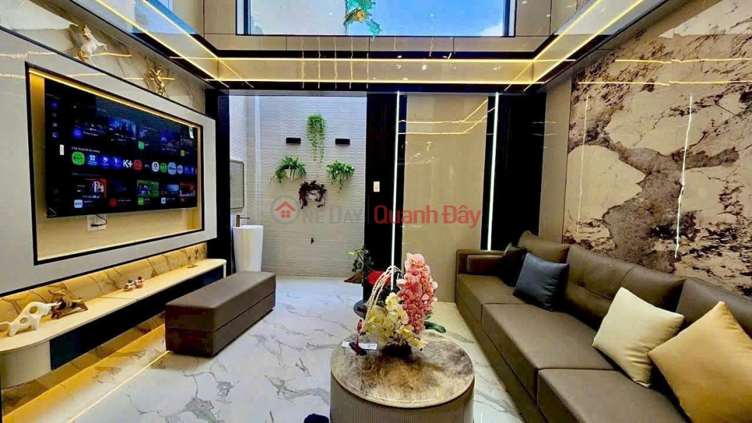 House in a car-accessible alley on Huynh Tan Phat street, 5 floors, high-end interior, just over 8 billion VND. Vietnam, Sales đ 8.15 Billion