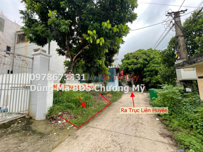 PRICE ONLY 2TY1 TO OWN A LOT OF LAND IN PHUNG CHAU-CHUONG MY ACROSS HA DONG DISTRICT Sales Listings