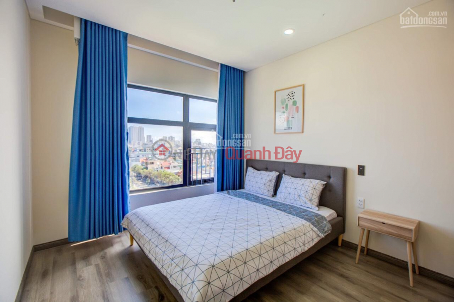 Urgently rent Monarchy apartment with 2 bedrooms, 81m2 - high floor with My Khe sea view | Vietnam | Rental, ₫ 6 Million/ month