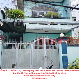 URGENT SALE OF HOUSE WITH RENTAL ROOMS – Tang Nhon Phu A Ward, Thu Duc City, Ho Chi Minh City _0