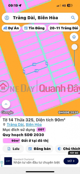 Bán lô đất KDC Phú Gia 1 Trảng Dài, đường nhựa 7m thông, chỉ 3 tỷ 290, Việt Nam | Bán đ 3,29 tỷ