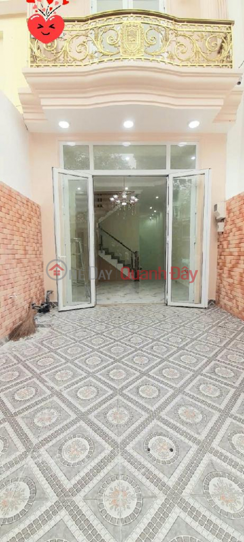 Urgent Sale This Week Super Product 3-Story House, 16m Street Frontage, Area: 48.4m2 (4m×12m) Only 8.5 BILLION _0