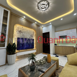Beautiful house on Lo Duc Street, Hai Ba Trung, 20m to the street, airy front and back, nice interior. Area 33m, 4 floors, frontage _0