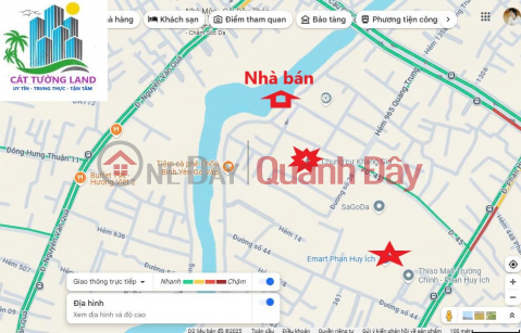 House for sale on Tham Luong Canal Frontage, near Emart Phan Huy Ich. Only 4.5 billion _0