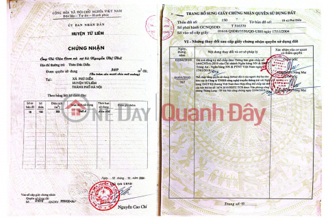 Bán gấp 369m2 đất ở Đức Diễn, Phú Diễn - Đường thoáng, sổ đỏ - Quỹ đất lớn - Vị trí đẹp _0