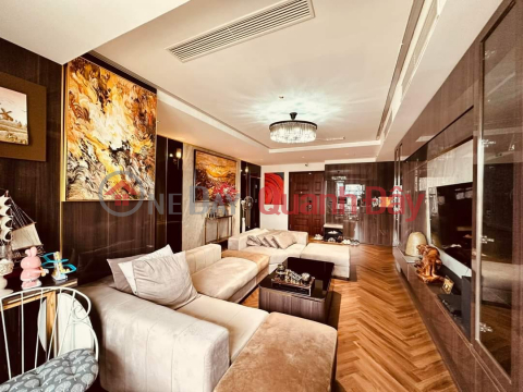 Central Point Trung Kinh corner apartment 135m, 3 bedrooms, beautiful furniture, street view, 11.2 billion _0