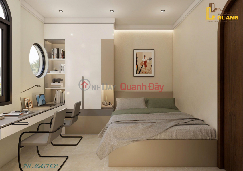 NEW SUPER PRODUCT DIEN BIEN PHU -HXH 1 SẾC NEAR BAN CO STREET FRONTAGE, WARD 3, DISTRICT 3 - 2 REINFORCED FLOORS - 3 BEDROOMS - CONVENIENT TO LIVE, Vietnam, Sales, đ 6.3 Billion