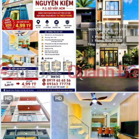 NHÀ ĐẸP – GIÁ TỐT – CẦN BÁN NHÀ TẠI Đường Nguyễn Kiệm, Phường 3, Quận Gò Vấp, TP.HCM _0