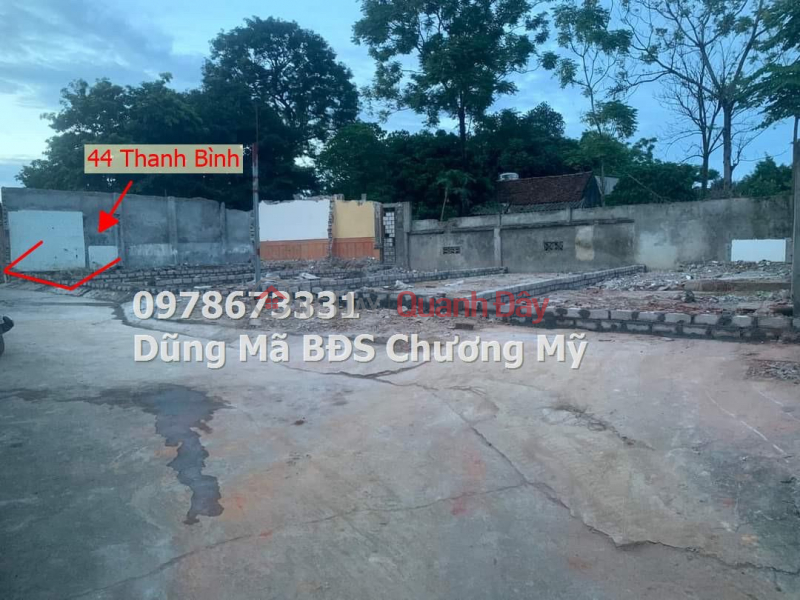 PRICE IS ONLY 1 BILLION TO OWN A LOT OF LAND AT CHUONG MY - HANOI Sales Listings