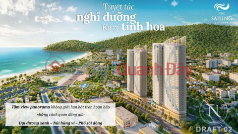 The Sailing apartment with 3 street surfaces in the center of Quy Nhon beach city - long-term ownership. _0
