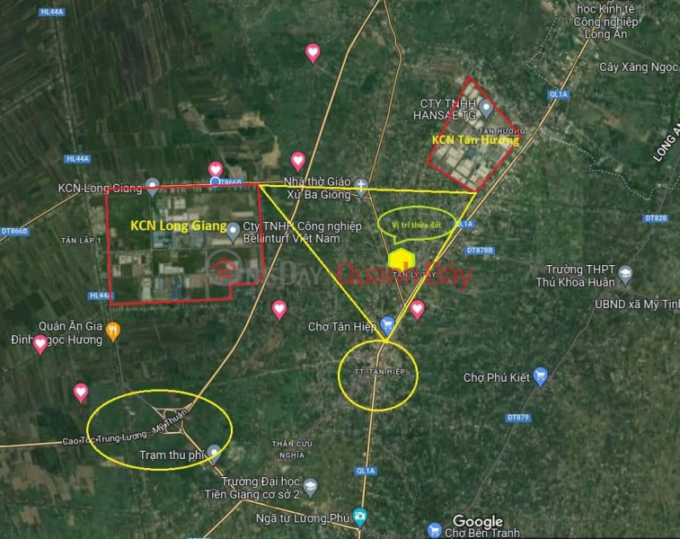 HOT!!! LAND By Owner - Good Price - Quick Sale Land Lot in Tan Ly Tay, Chau Thanh, Tien Giang. Vietnam, Sales, đ 470 Million