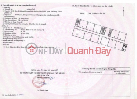 CONVENIENT APARTMENT - GREAT PRICE, QUICK SALE: Apartment in HH2 building, Duong Noi New Urban Area, Ha Dong District, Hanoi. _0