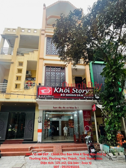 PRIME LOCATION HOUSE - Owner Selling 4-Story House on Ly Thuong Kiet Street, Hac Thanh Ward, Thanh Hoa Province. _0