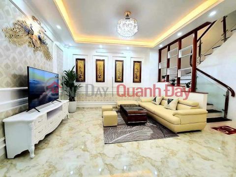 Dai La house for sale, modern design, alley full of furniture, price 3.5 billion. _0
