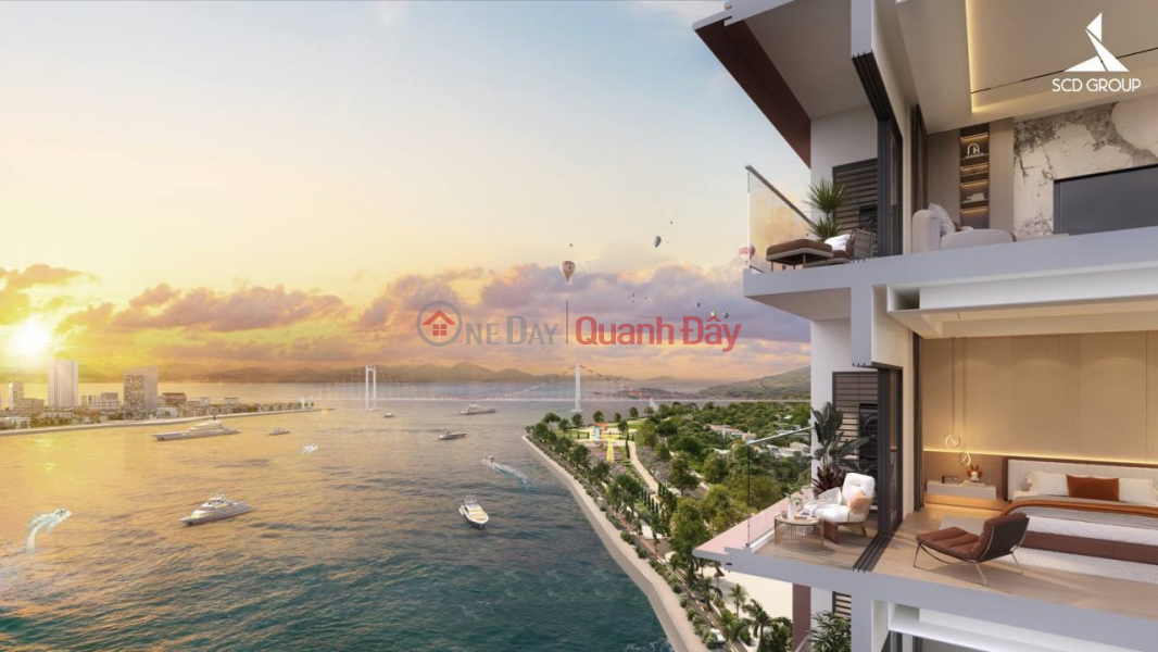 2-bedroom high-rise apartment + Sun Symphony Residence Da Nang Sales Listings