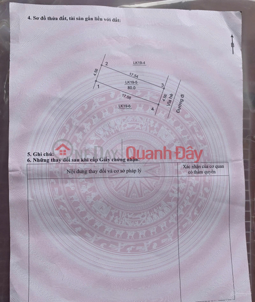 Chuyển nhượng lô đất giãn dân Dự Án Cầu Tứ Liên chính chủ Gia Đình giao dịch Niêm yết bán