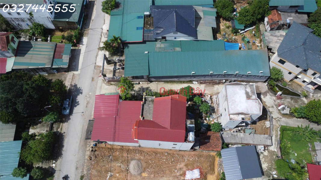 Property Search Vietnam | OneDay | Residential | Sales Listings CC needs to sell a corner plot with two road frontages on Road 446, Thinh Minh Commune, Phu Tho Province, area 274.6m2, investment price.