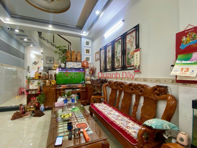 Property Search Vietnam | OneDay | Residential Sales Listings | 2-STOREY HOUSE IN PHU LAM B RESIDENTIAL AREA - FOOD AREA - CARS PARKING INSIDE THE HOUSE - HAVE SIDEWALK - WIDTH 4.2x25 - FREE FURNITURE