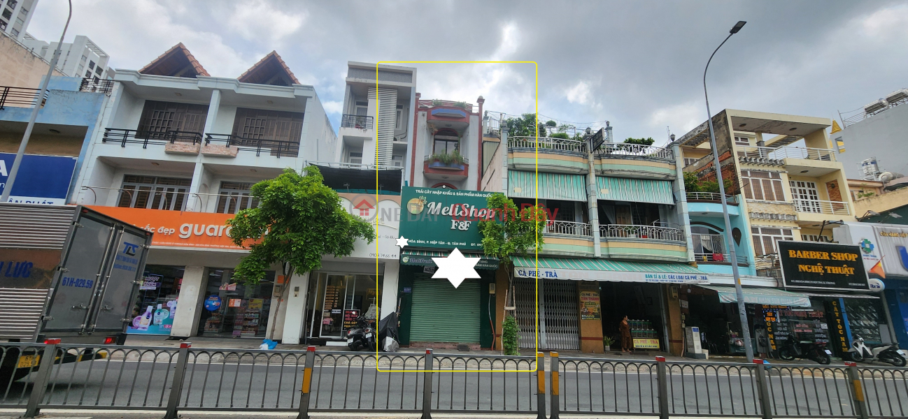 Property Search Vietnam | OneDay | Nhà ở | Niêm yết cho thuê, Cho thuê nhà Mặt Tiền Hòa Bình Q.Tân Phú 72m², 3TẦNG, 25Triệu