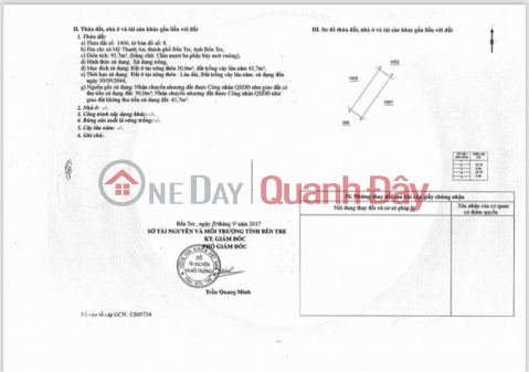 ĐẤT CHÍNH CHỦ - GIÁ TỐT - Xã Mỹ Thạnh An, TP Bến Tre, Tỉnh Bến Tre _0