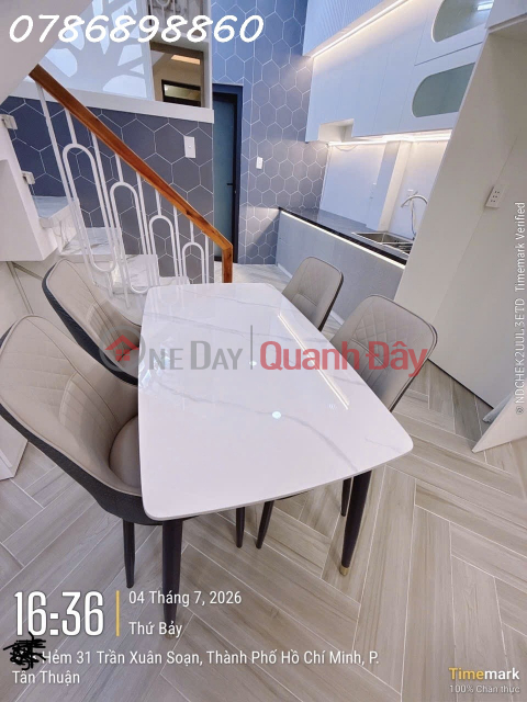 BÁN NHÀ MỚI ĐẸP HẺM 31 ĐƯỜNG NGUYỄN THỊ XIẾU, PHƯỜNG TÂN THUẬN TÂY, QUẬN 7 _0