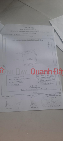 OWNER NEEDS TO QUICKLY SELL Lot Of Land, Beautiful Location In Tan Tien Commune, Lagi, Binh Thuan, Vietnam, Sales, ₫ 600 Million