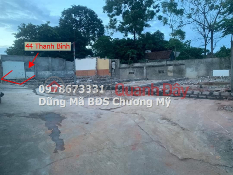 PRICE IS ONLY 1 BILLION TO OWN A LOT OF LAND AT CHUONG MY - HANOI _0