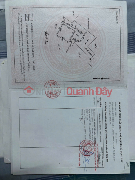 New 3-story building (247A\\/51 Huynh Van Banh Street, Phu Nhuan District),Vietnam Sales đ 4 Billion