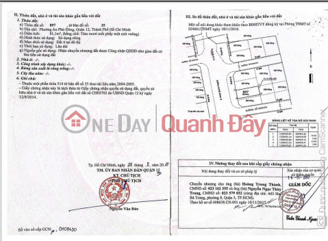 LAND FOR SALE ON AN PHU DONG 13 STREET, DISTRICT 12 – CAPITALIZING ON THE CONNECTION OF THE SAIGON RIVERBANK ROAD _0