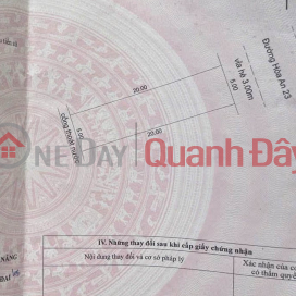 Plot of land facing Hoa An 23 Street, An Khe Ward, Da Nang City. _0