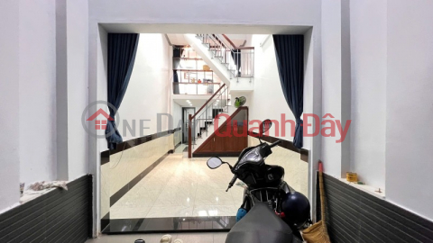 House for sale in alley 341 Nguyen Van Khoi - Highway to the house - 3-storey concrete _0